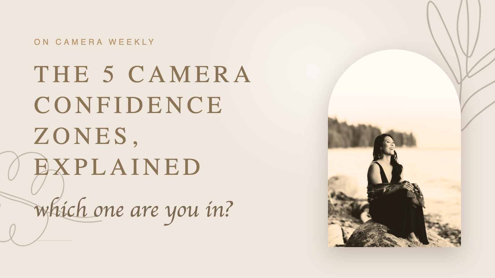 The 5 Camera Confidence Zones, explained (which one are you in?) — Authentically You blog